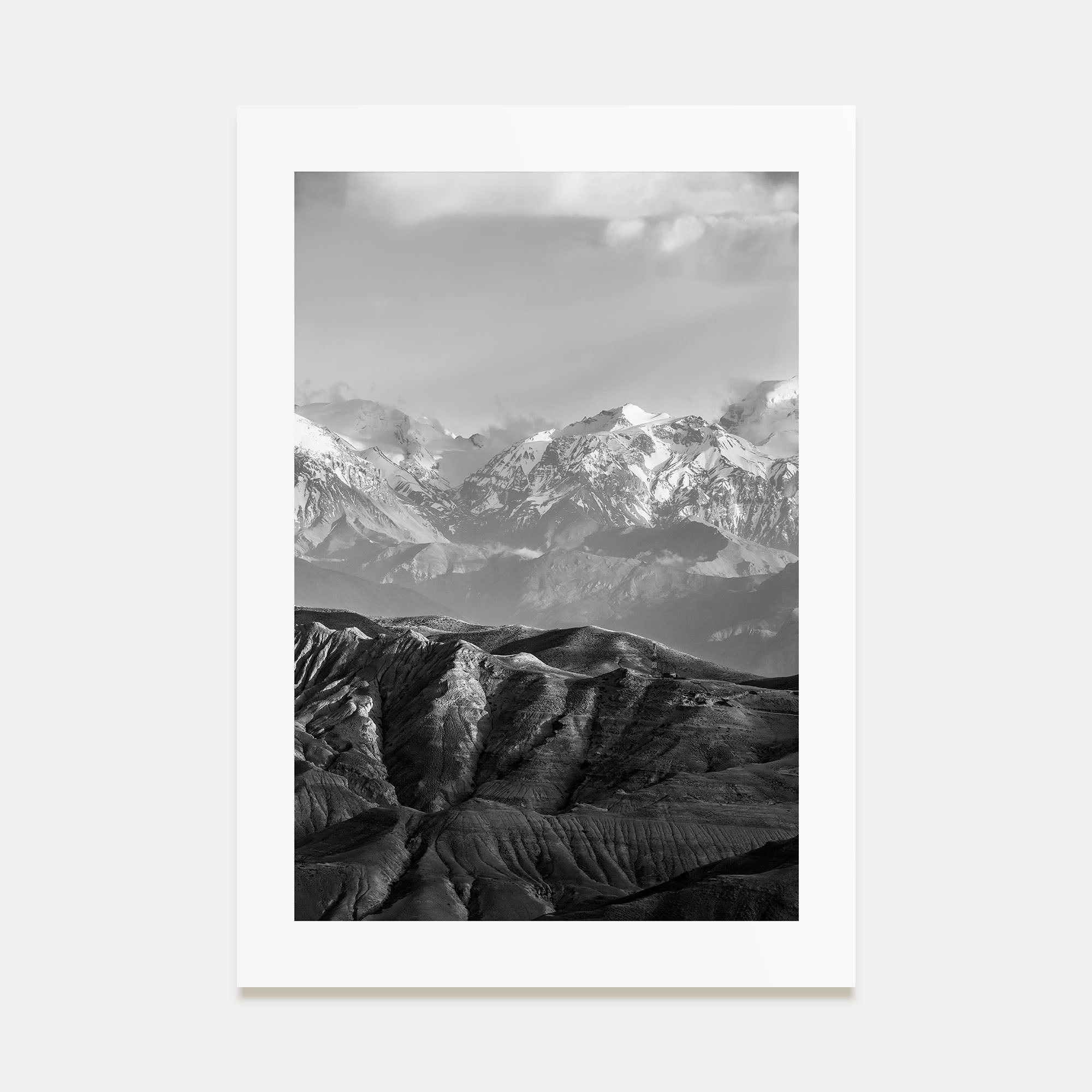 Nepal Photo B&W Poster