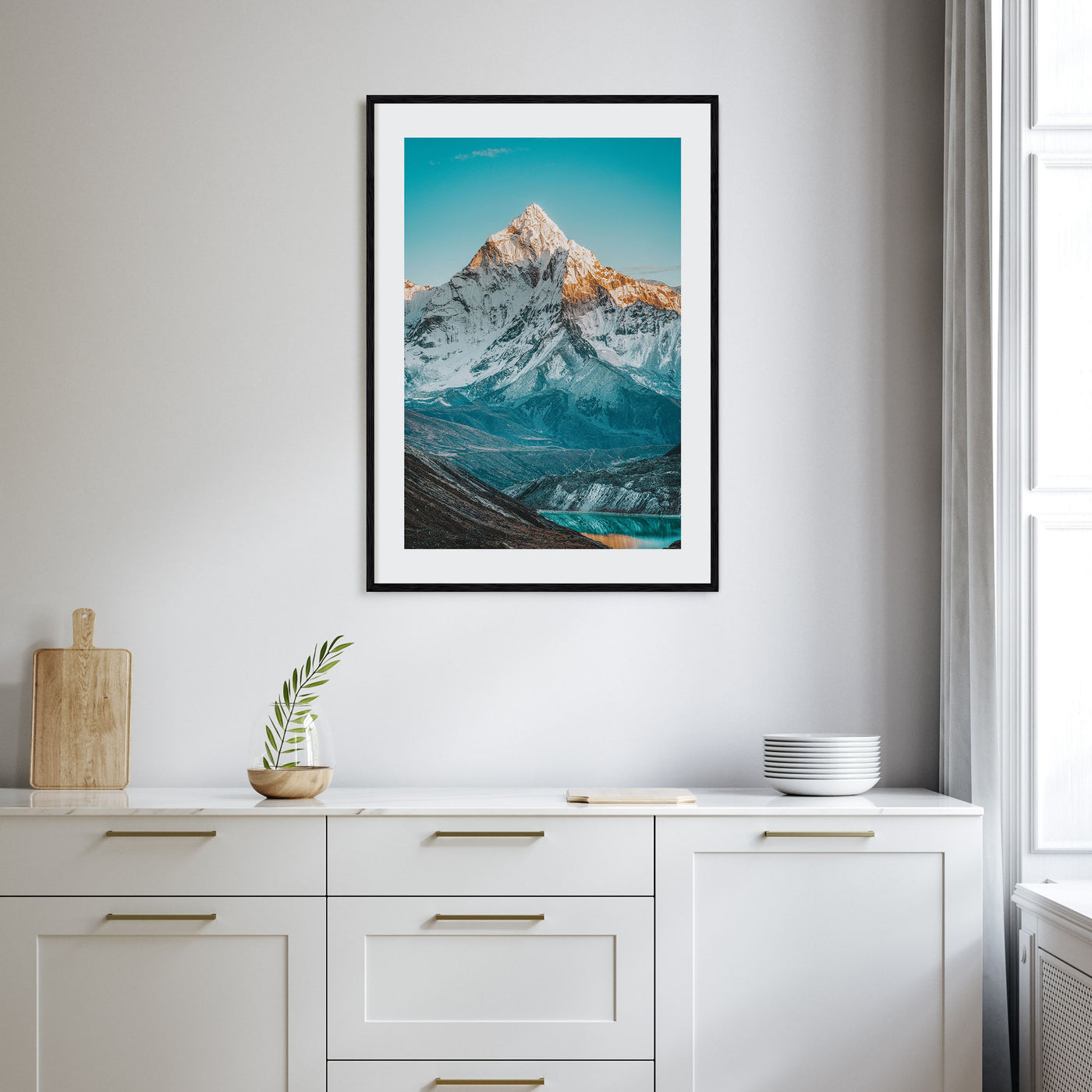 Nepal Photo Color Poster