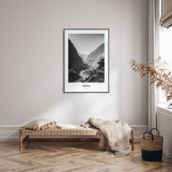 Nepal Portrait B&W No 1 Poster