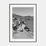 Nerja Photo B&W Poster