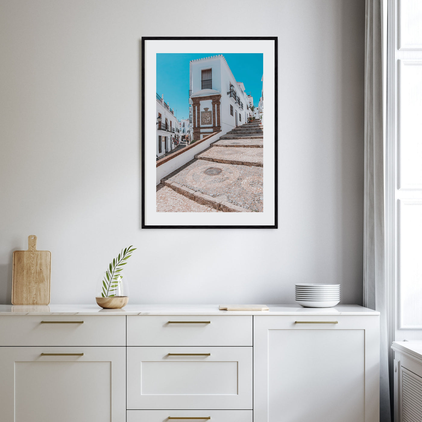 Nerja Photo Color Poster