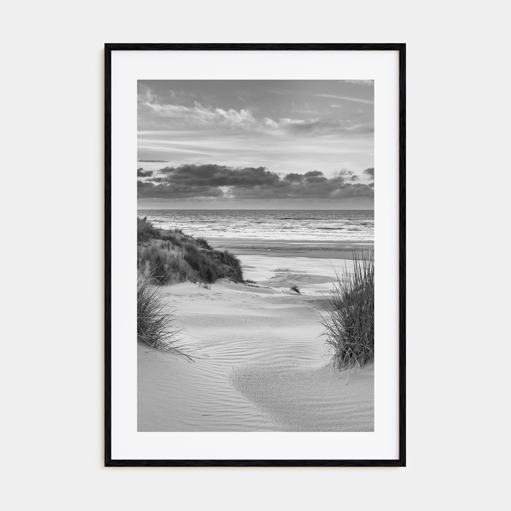 Netherlands Photo B&W Poster