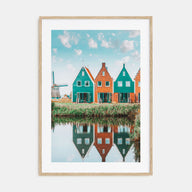 Netherlands Photo Color Poster