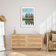 Netherlands Photo Color Poster