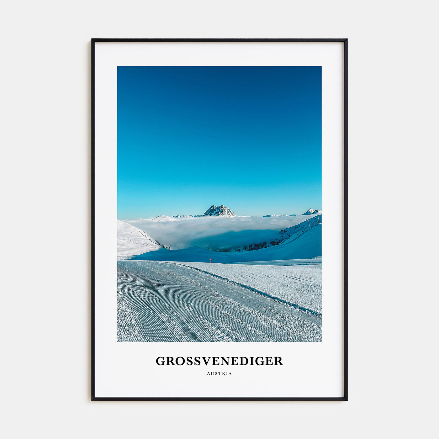 Neukirchen am Großvenediger Portrait Color Poster