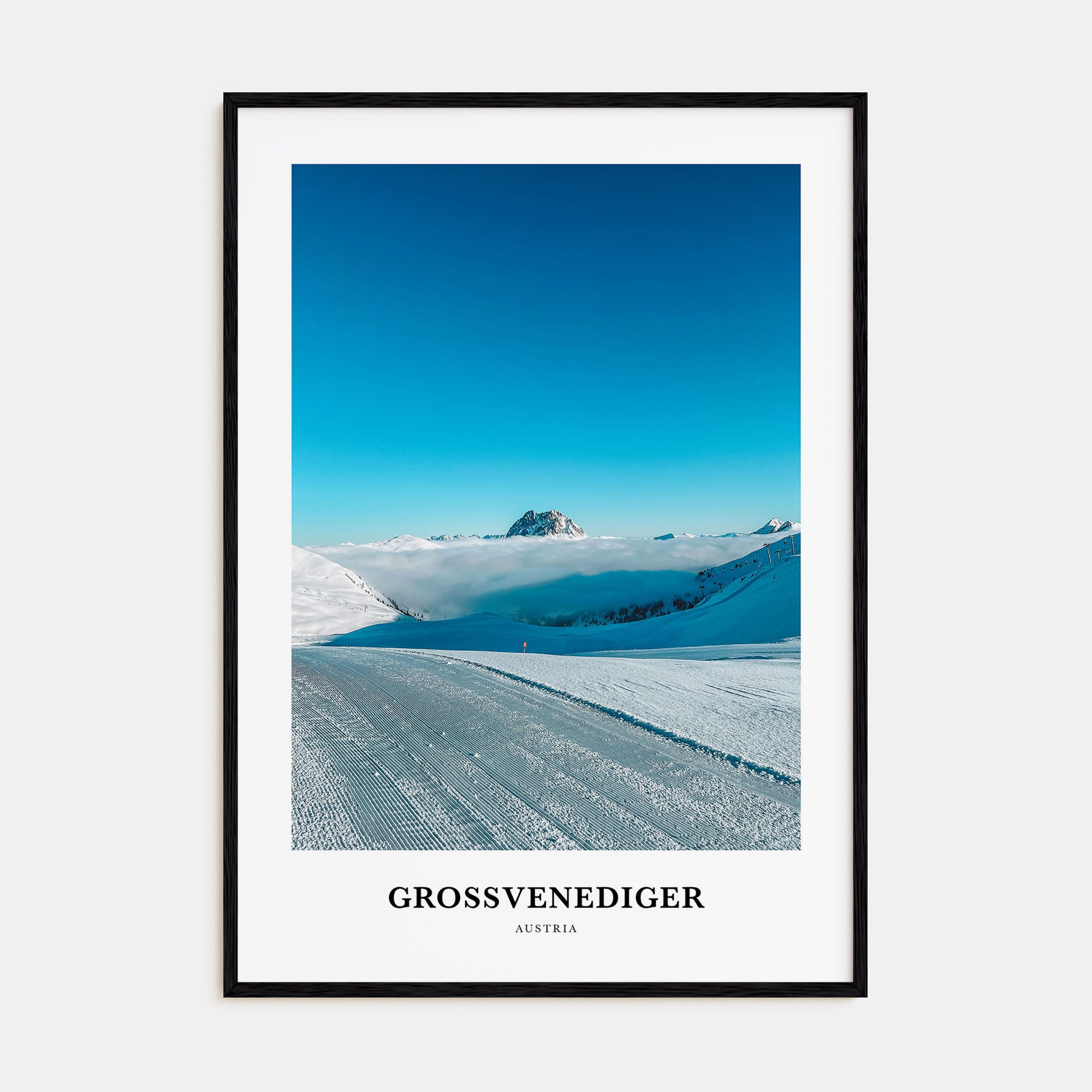 Neukirchen am Großvenediger Portrait Color Poster