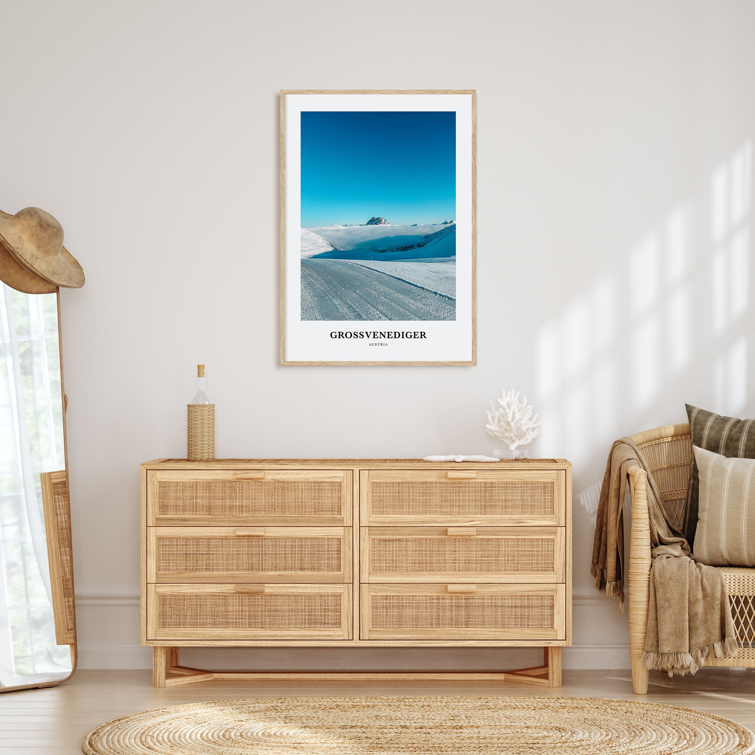 Neukirchen am Großvenediger Portrait Color Poster