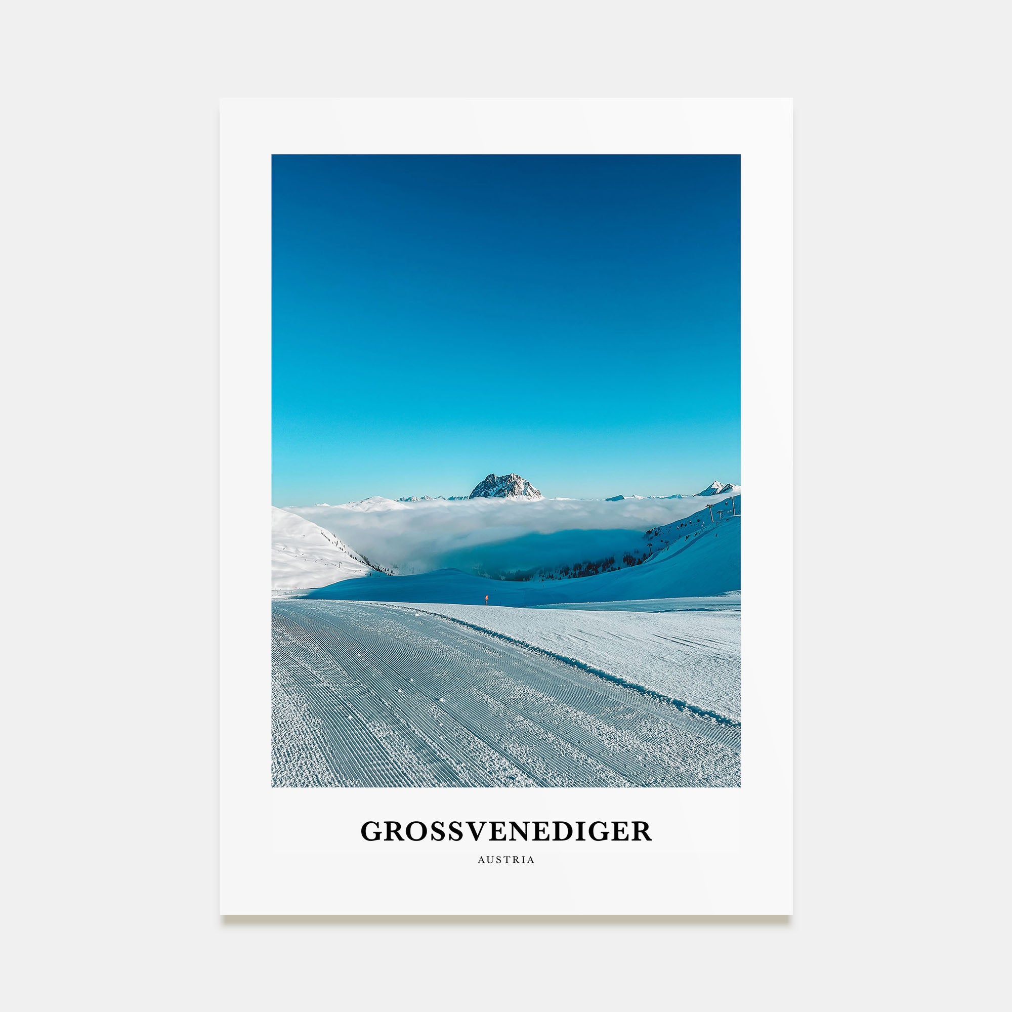 Neukirchen am Großvenediger Portrait Color Poster