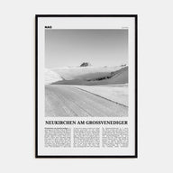 Neukirchen am Großvenediger Travel B&W Poster
