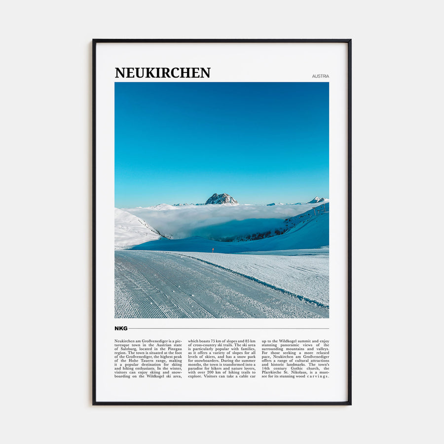 Neukirchen am Großvenediger Travel Color Poster
