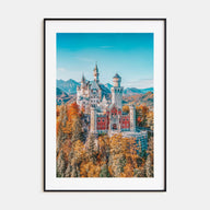 Neuschwanstein Castle Photo Color Poster