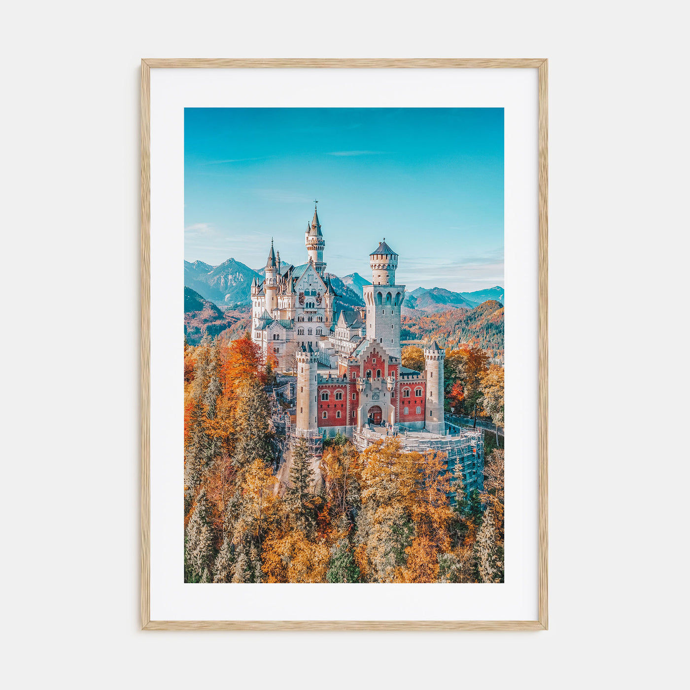 Neuschwanstein Castle Photo Color Poster