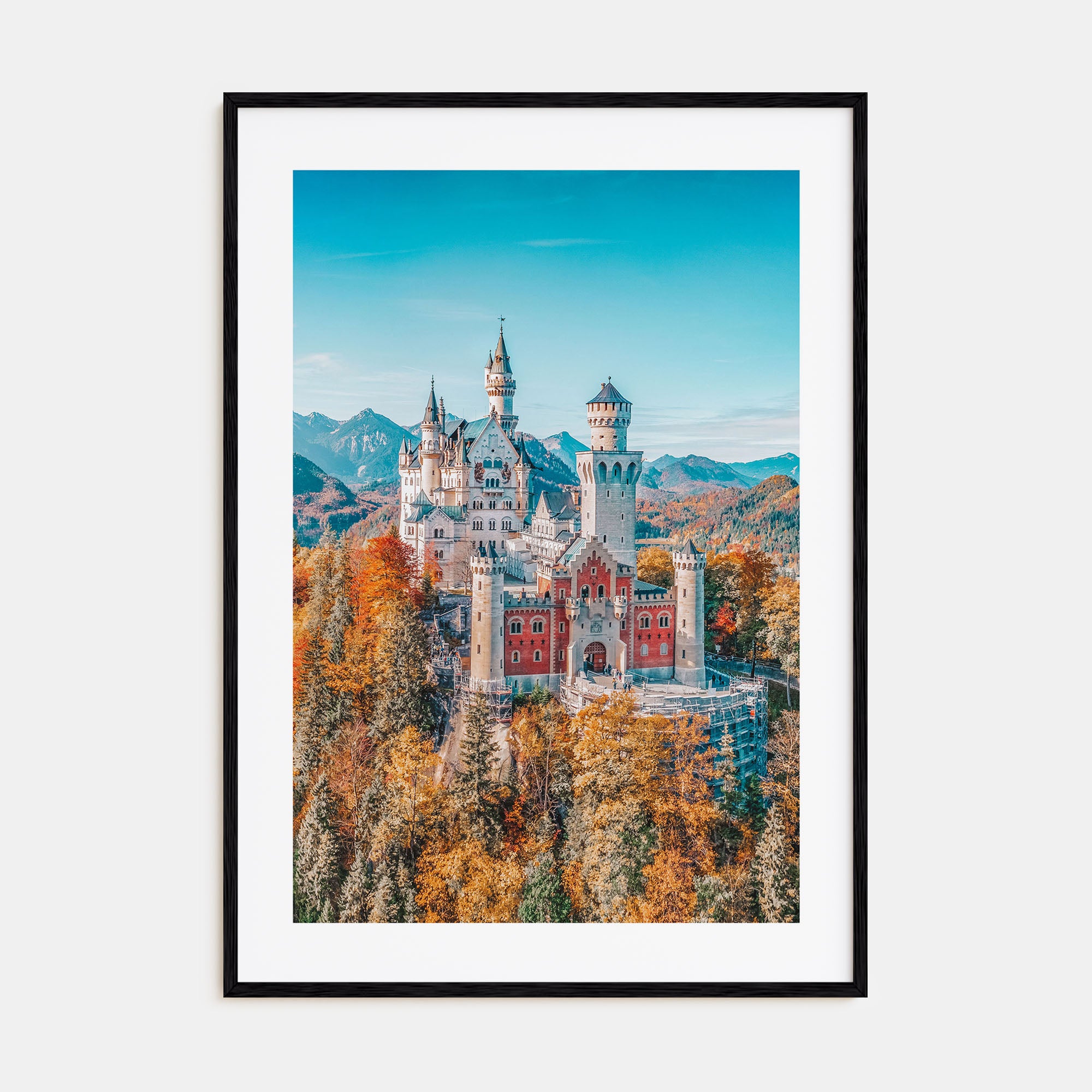 Neuschwanstein Castle Photo Color Poster