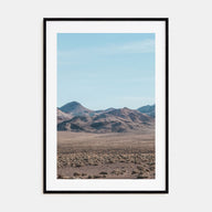Nevada Photo Color Poster