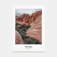Nevada Portrait Color Poster