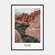 Nevada Portrait Color Poster