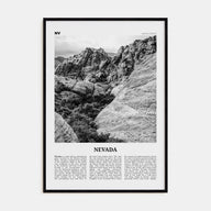 Nevada Travel B&W No 2 Poster