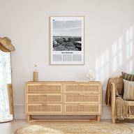 New Bedford Travel B&W Poster