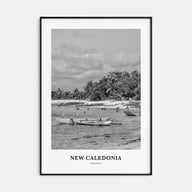 New Caledonia Portrait B&W Poster