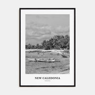New Caledonia Portrait B&W Poster