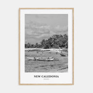 New Caledonia Portrait B&W Poster
