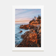 New England Photo Color Poster