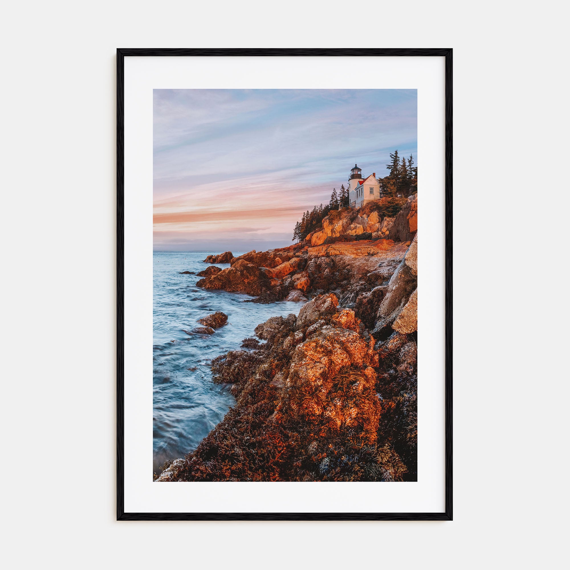 New England Photo Color Poster