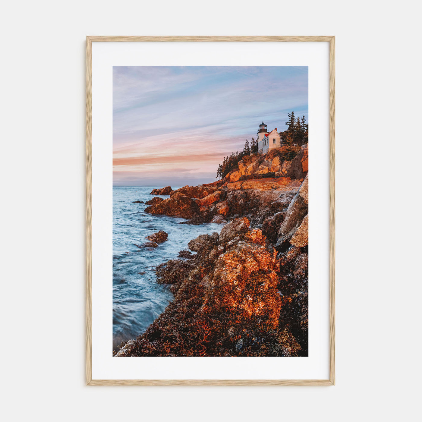 New England Photo Color Poster