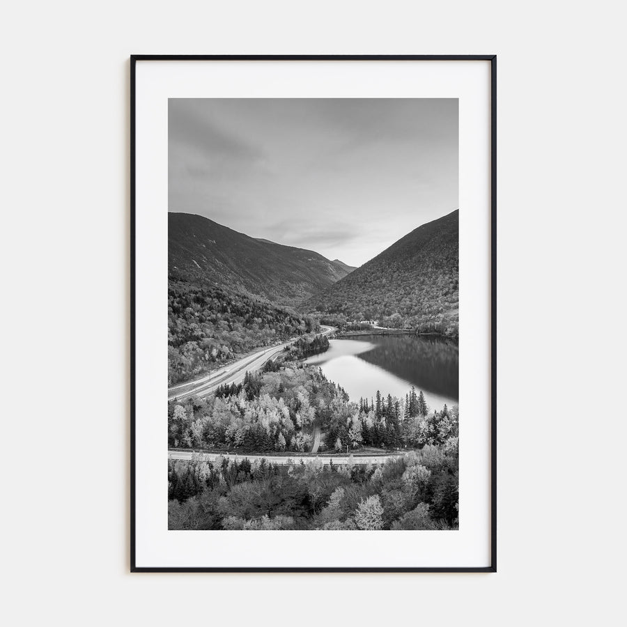 New Hampshire Photo B&W Poster