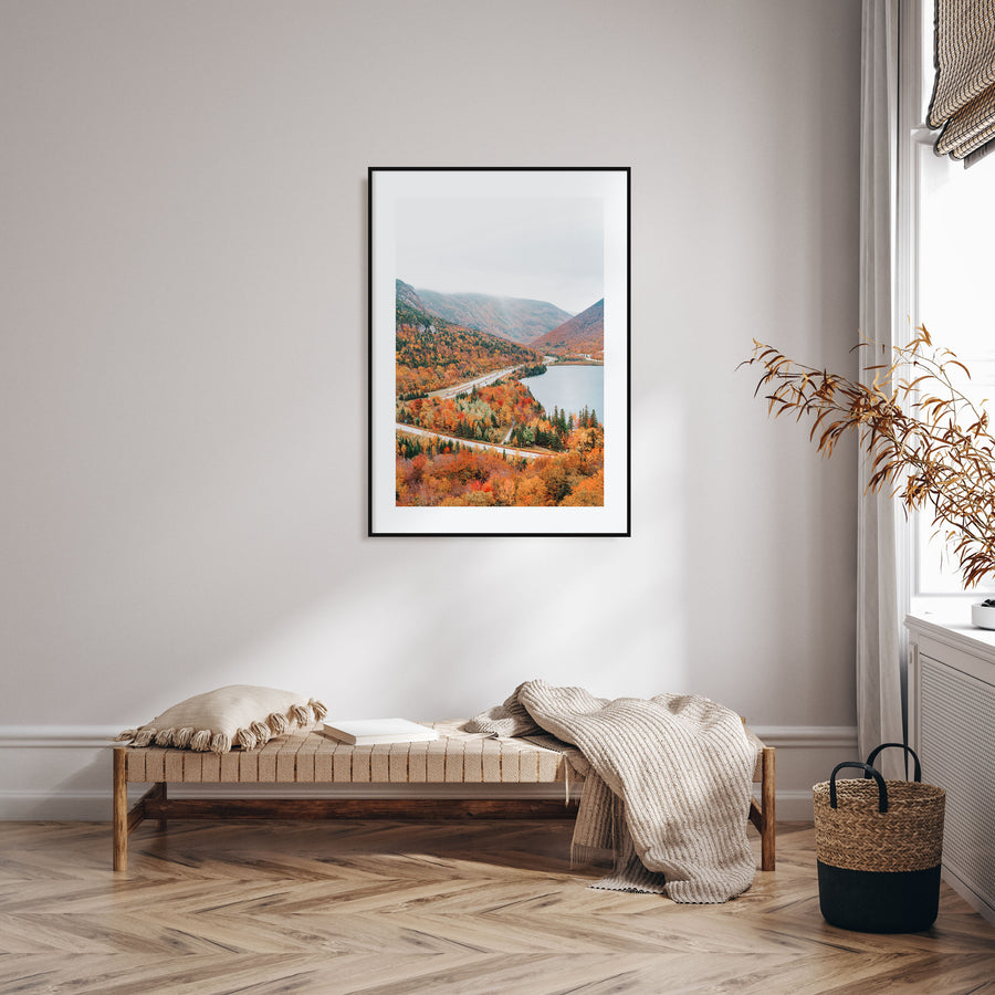 New Hampshire Photo Color Poster
