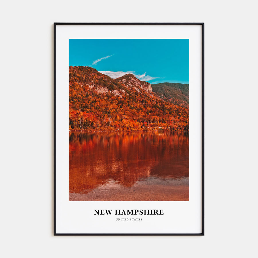 New Hampshire Portrait Color No 1 Poster