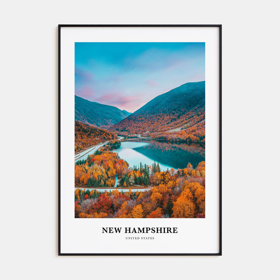 New Hampshire Portrait Color No 2 Poster
