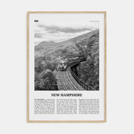 New Hampshire Travel B&W No 3 Poster