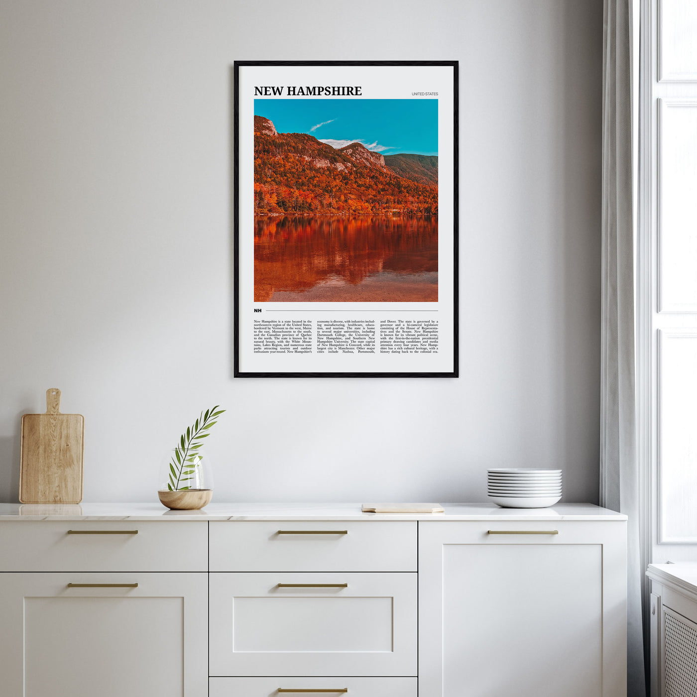 New Hampshire Travel Color No 1 Poster
