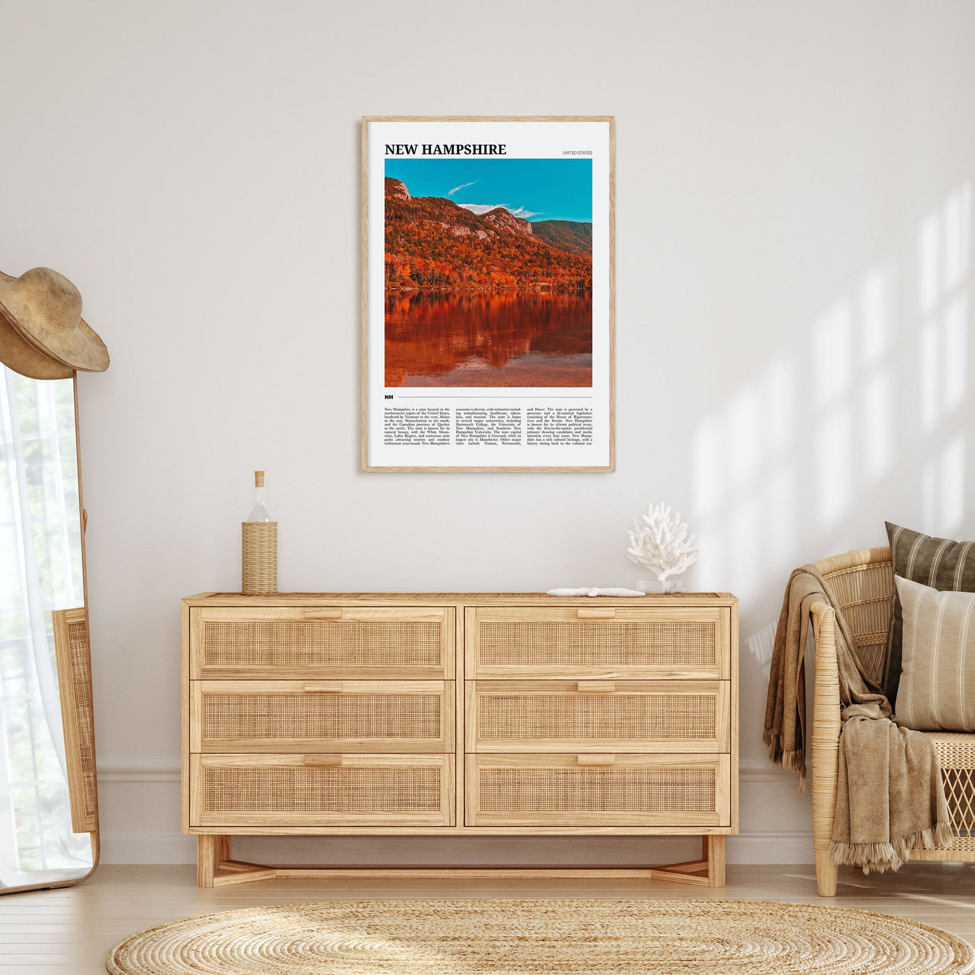 New Hampshire Travel Color No 1 Poster