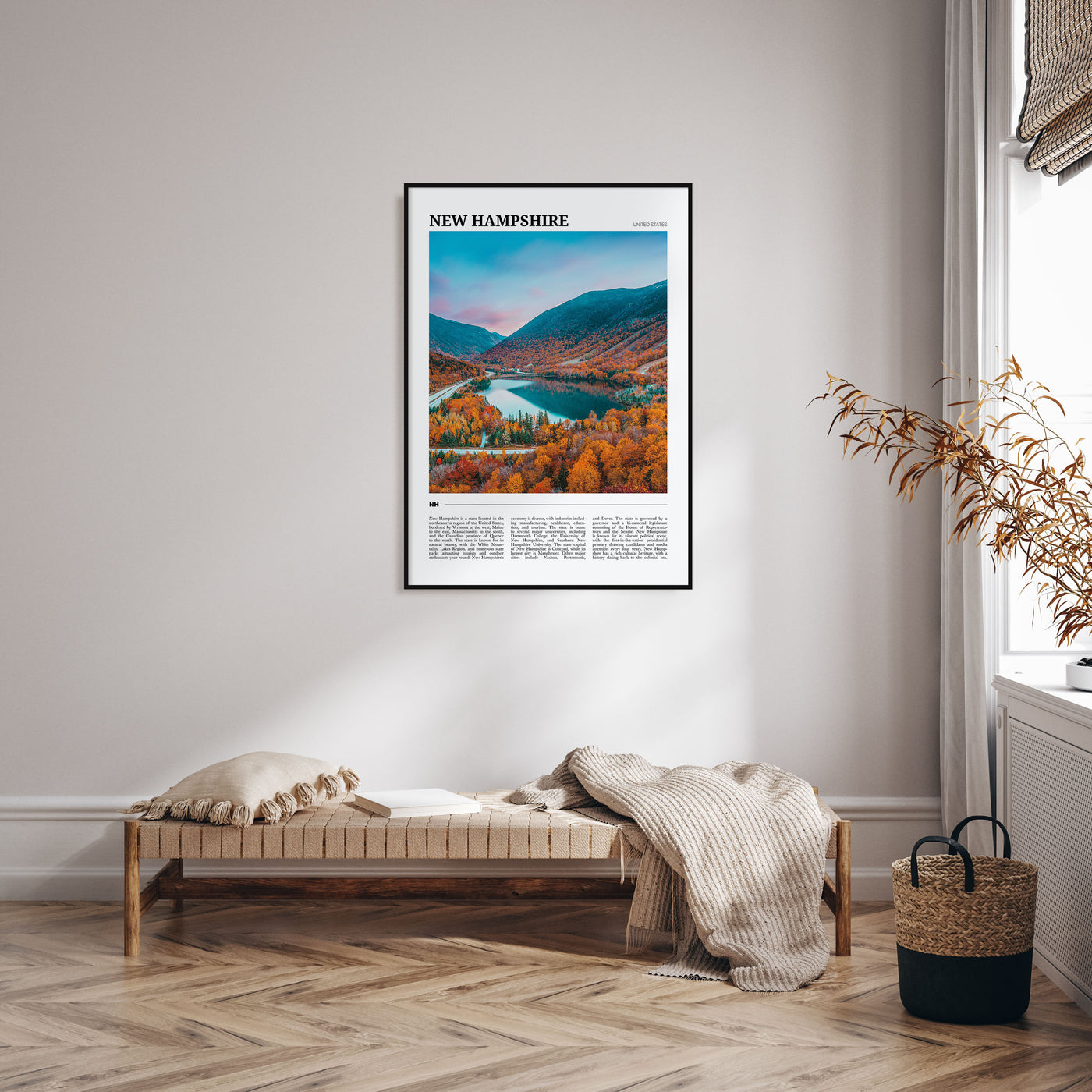 New Hampshire Travel Color No 2 Poster