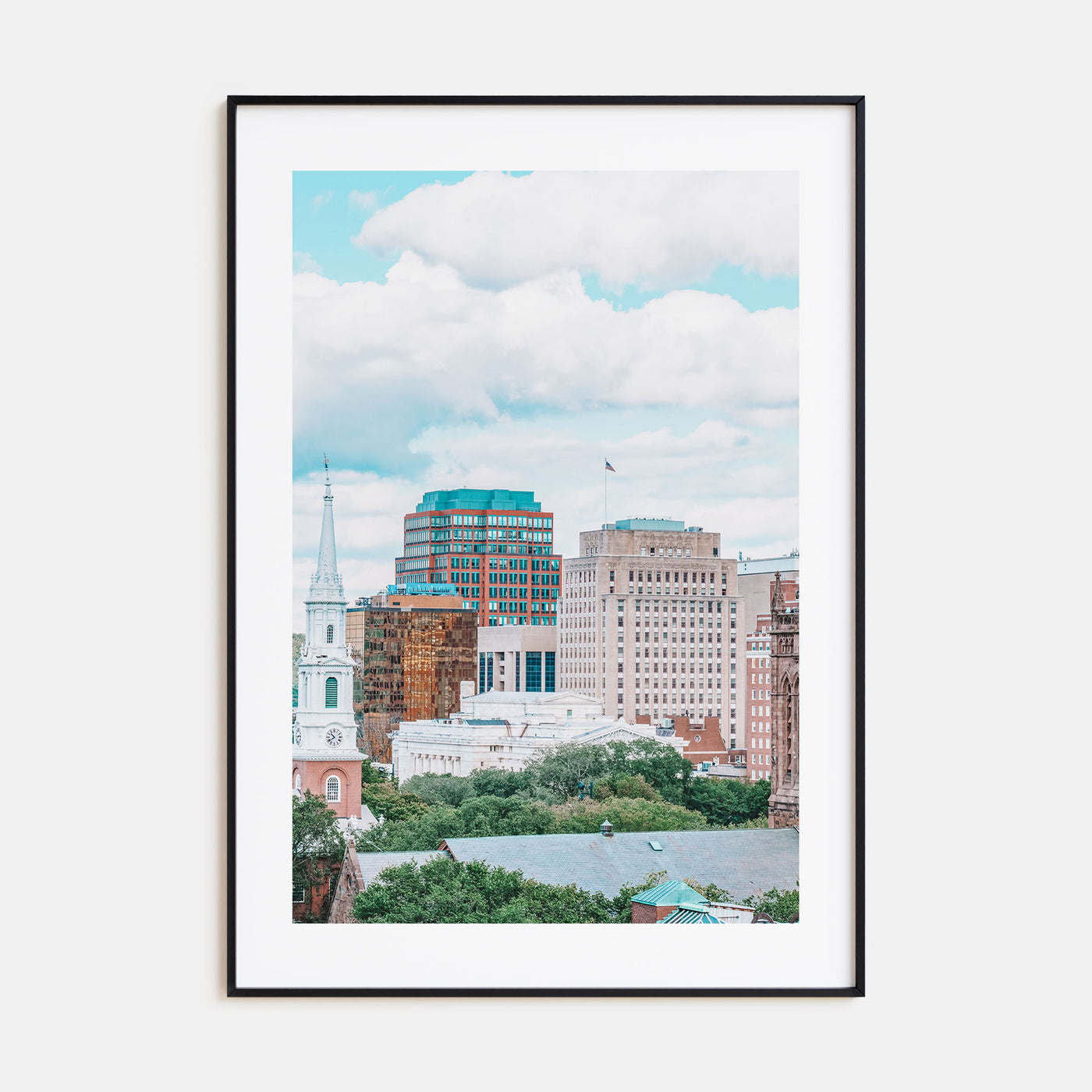 New Haven Photo Color Poster