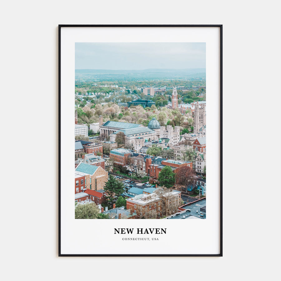 New Haven Portrait Color Poster