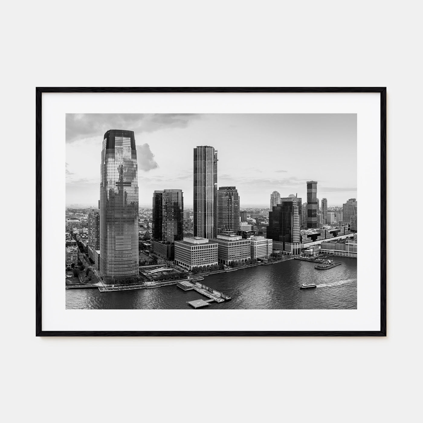 New Jersey Landscape B&W Poster