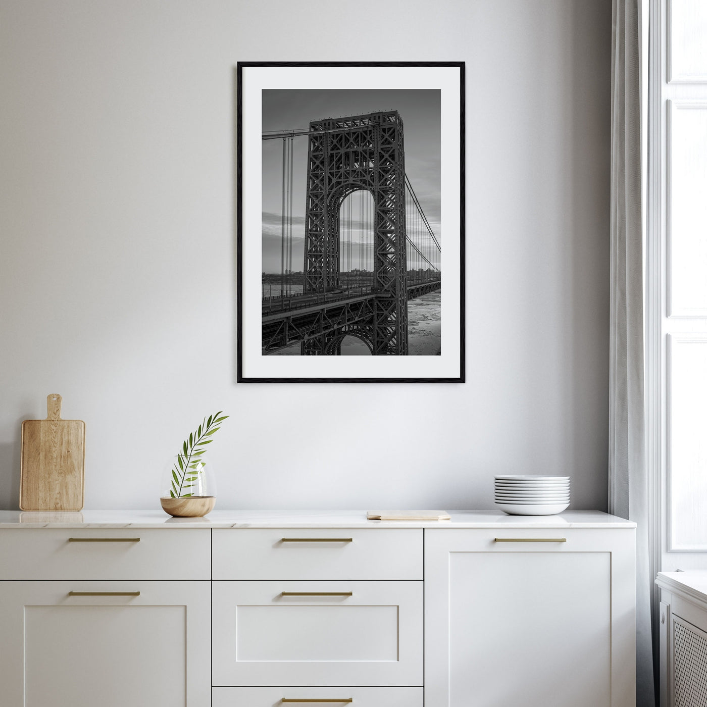 New Jersey Photo B&W No 2 Poster