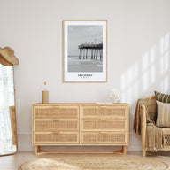 New Jersey Portrait B&W No 1 Poster