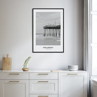 New Jersey Portrait B&W No 1 Poster