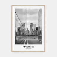 New Jersey Portrait B&W No 2 Poster