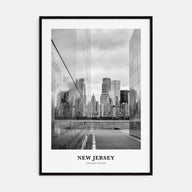 New Jersey Portrait B&W No 2 Poster