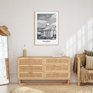 New Jersey Portrait B&W No 3 Poster