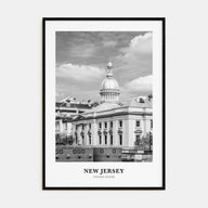 New Jersey Portrait B&W No 3 Poster
