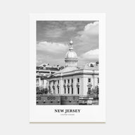 New Jersey Portrait B&W No 3 Poster