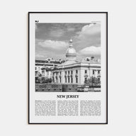 New Jersey Travel B&W No 4 Poster