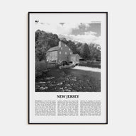 New Jersey Travel B&W No 5 Poster