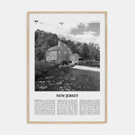 New Jersey Travel B&W No 5 Poster